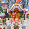 Lemax - 'Santa's Castle Gala' - Verlichte Sights & Sounds met animatie - Inclusief adapter