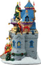 Lemax - 'Santa's Castle Gala' - Verlichte Sights & Sounds met animatie - Inclusief adapter