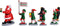 Lemax - Santa's Elf Parade, Set Of 7 - Kersthuisjes & Kerstdorpen