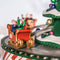 Lemax - 'Santa's Sleigh Spinners' - Verlichte attractie met animatie & muziek/geluid - Inclusief adapter