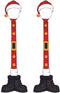 Lemax - Santa Street Lamp - Set Of 2 - B/o (4.5v)