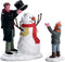 Lemax - Sharp-dressed Snowman - Set Of 2 - Kersthuisjes & Kerstdorpen