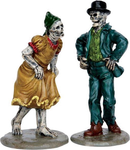 Lemax - Skeleton Jig - Set Of 2