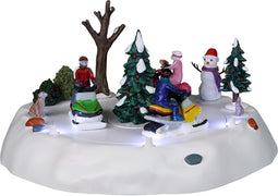 Lemax - Snowmobile Fun, B/o (4.5v) - Kersthuisjes & Kerstdorpen