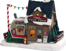 Lemax - Sonia's Tree Farm, B/o Led - Kersthuisjes & Kerstdorpen