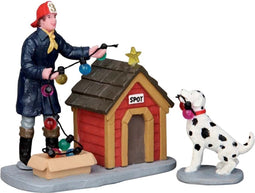 Lemax - Spot Helps Out - Set Of 2 - Kersthuisjes & Kerstdorpen