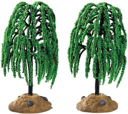 Lemax - Spring Willow Tree - Set Of 2