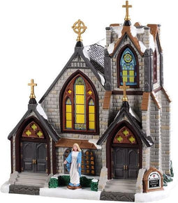 Lemax - St. Matthew's Church - Kersthuisjes & Kerstdorpen