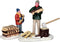 Lemax - Stacking Firewood - Set Of 2 - Kersthuisjes & Kerstdorpen