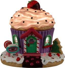 Lemax - Strawberry Bungalow, B/o (3v) - Kersthuisjes & Kerstdorpen