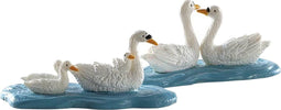 Lemax - Swans - Set van 2