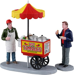 Lemax - Tamale Cart - Set van 2