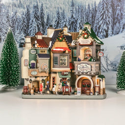 Lemax - 'The Hillside Winery' - Verlicht gebouw - Exclusief adapter (werkt ook op batterijen)