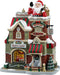 Lemax - 'The Santa Shop' - Verlicht gebouw