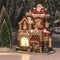 Lemax - 'The Santa Shop' - Verlicht gebouw