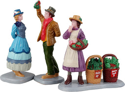 Lemax - Under The Mistletoe, Set Of 3 - Kersthuisjes & Kerstdorpen