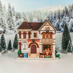 Lemax - Village Library - Kersthuisjes & Kerstdorpen