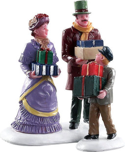 Lemax Walking Family