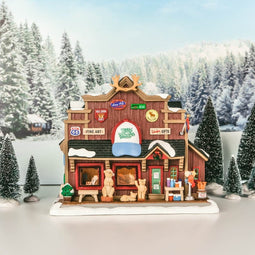 Lemax - Wild Wooly's Gift Shop - Kersthuisjes & Kerstdorpen