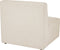 LEMVIG - Chaise longue - Beige - Corduroy