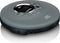 Lenco CD-400GY Discman - Draagbare CD-MP3 Speler met DAB+ en FM Radio - Anti-Shock bescherming en oplaadbare Batterij - Antraciet