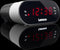 Lenco CR-07 White - Wekkerradio met Slaaptimer - Dubbel alarm - Wit