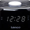 Lenco CR-12BK - Wekkerradio met Dimmerfunctie - Nachtlamp - Zwart