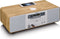 LENCO DAR-251WDWH - Stereo DAB+/FM radio, CD, USB, Bluetooth®, QI en afstandsbediening - Hout/Wit