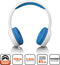 Lenco HP-010BU - Hoofdtelefoon voor Kinderen - Volumebegrenzer op 85dB - Blauw