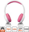 Lenco HP-010PK - Hoofdtelefoon voor Kinderen - Volumebegrenzer op 85dB - Roze