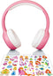 Lenco HPB-110PK - Vouwbare kinder Bluetooth hoofdtelefoon - Pink