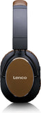 Lenco HPB-730BN - Koptelefoon draadloze via Bluetooth® - Bruin