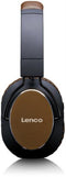 Lenco HPB-730BN - Koptelefoon draadloze via Bluetooth® - Bruin