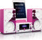 Lenco MC-020 - Stereo set met radio, Bluetooth®, USB en AUX-ingang - Prinses