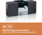 Lenco MC-150 - Stereo set met DAB, Bluetooth®, AUX en USB-aansluiting - Zwart