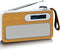 Lenco PDR-040EF - Draagbare DAB+/FM Radio met oplaadbare batterij en Bluetooth - Bamboe