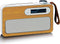 Lenco PDR-040EF - Draagbare DAB+/FM Radio met oplaadbare batterij en Bluetooth - Bamboe