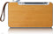 Lenco PDR-040EF - Draagbare DAB+/FM Radio met oplaadbare batterij en Bluetooth - Bamboe