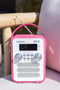 Lenco PDR-051PKWH - Draagbare DAB Radio - FM, DAB+, Bluetooth® en AUX-ingang - Met oplaadbare Batterij - Roze