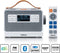 Lenco PDR-065WH - Draagbare DAB Radio voor Senioren - Eenvoudige bediening (EASY) functionaliteit - Wit