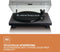 Lenco Platenspeler - Auto-stop - USB naar PC encoding - L-30BK - Zwart