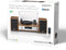 Lenco Platenspeler - Stereoset met DAB en Bluetooth - MC-160WD - Hout