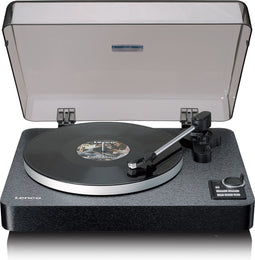 Lenco Platenspeler - Volledig automatische Platenspeler - Bluetooth en Voorversterker - LBTA-165BK - Zwart
