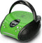 Lenco SCD-24 - Draagbare radio CD speler met aux-uitgang - Groen