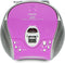 Lenco SCD-24 - Draagbare radio cd speler met aux-uitgang - Paars