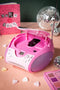 Lenco SCD-24 Kids - Draagbare Radio CD speler met AUX en sticker set - Roze