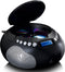 Lenco SCD-331BK - Draagbare Radio CD-speler met MP3 en Bluetooth® - Zwart