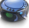 Lenco SCD-550BU - Draagbare radio met Bluetooth® en LED verlichting - Blauw