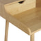 LENORA - Bureau - Lichte houtkleur - MDF