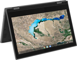 Lenovo 300E MediaTek MT8173C Chromebook 29,5 cm (11.6") Touchscreen HD 4 GB LPDDR3-SDRAM 32 GB eMMC Wi-Fi 5 (802.11ac) ChromeOS Zwart